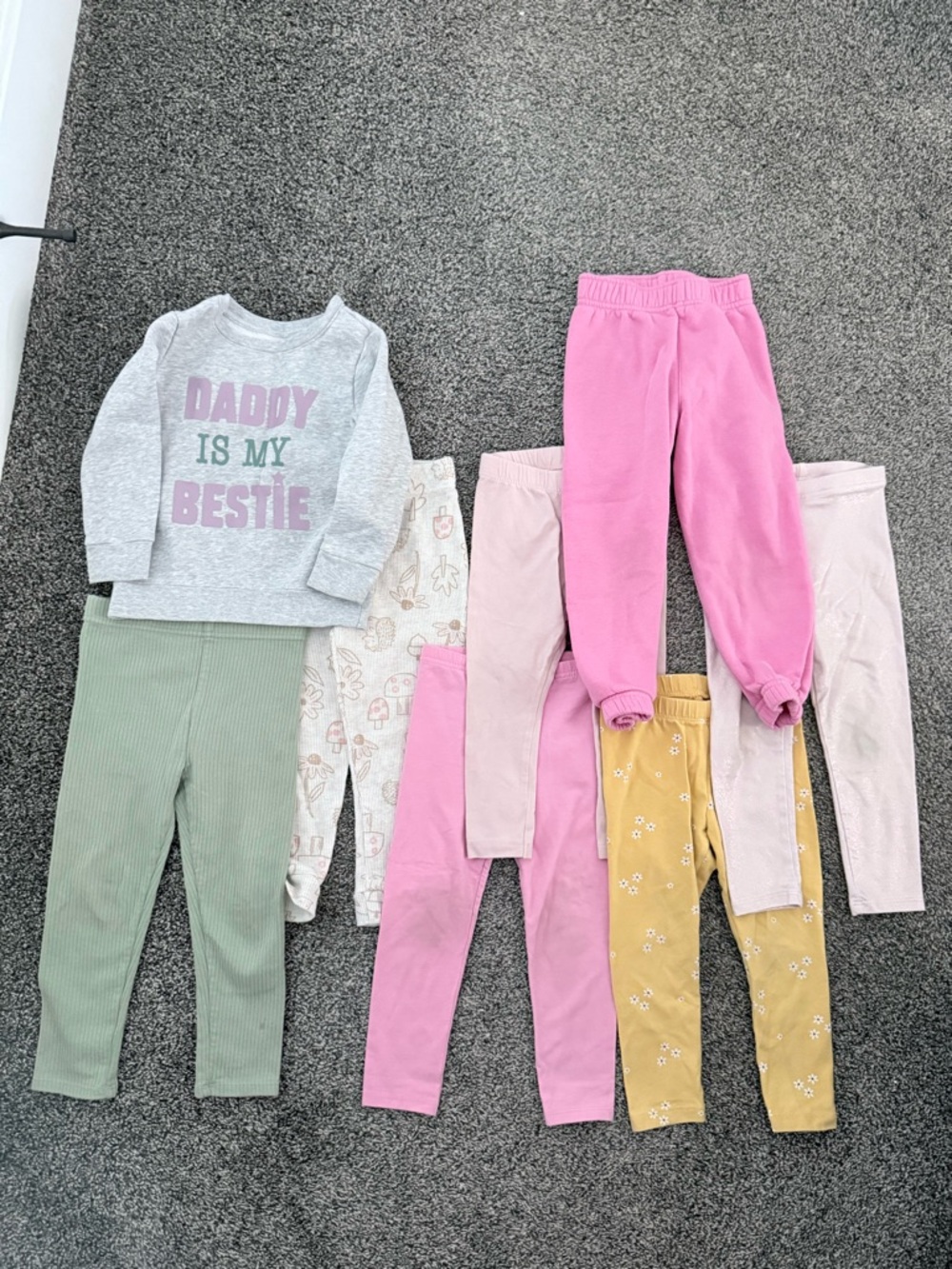 Lot of Toddler Girl Leggings/Sweats